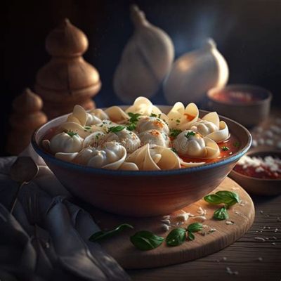  Pelmeni:  A Succulent Fusion of Savory Broth and Fluffy Dumplings?